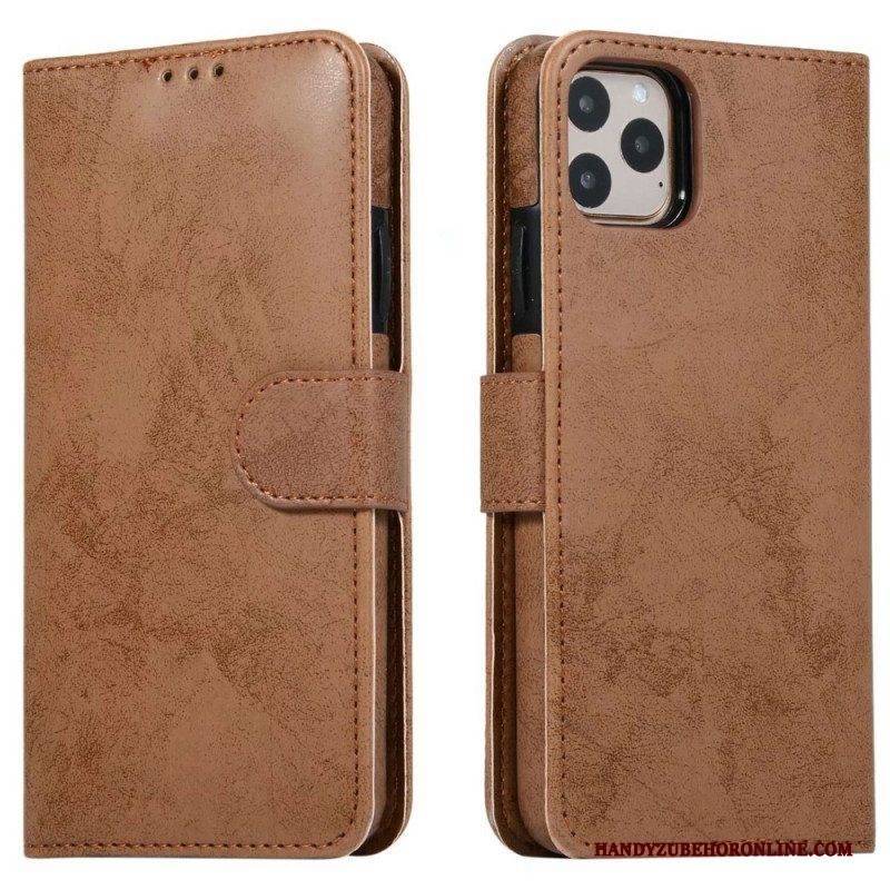 Hülle Flip Case Für iPhone 14 Vintage Abnehmbar