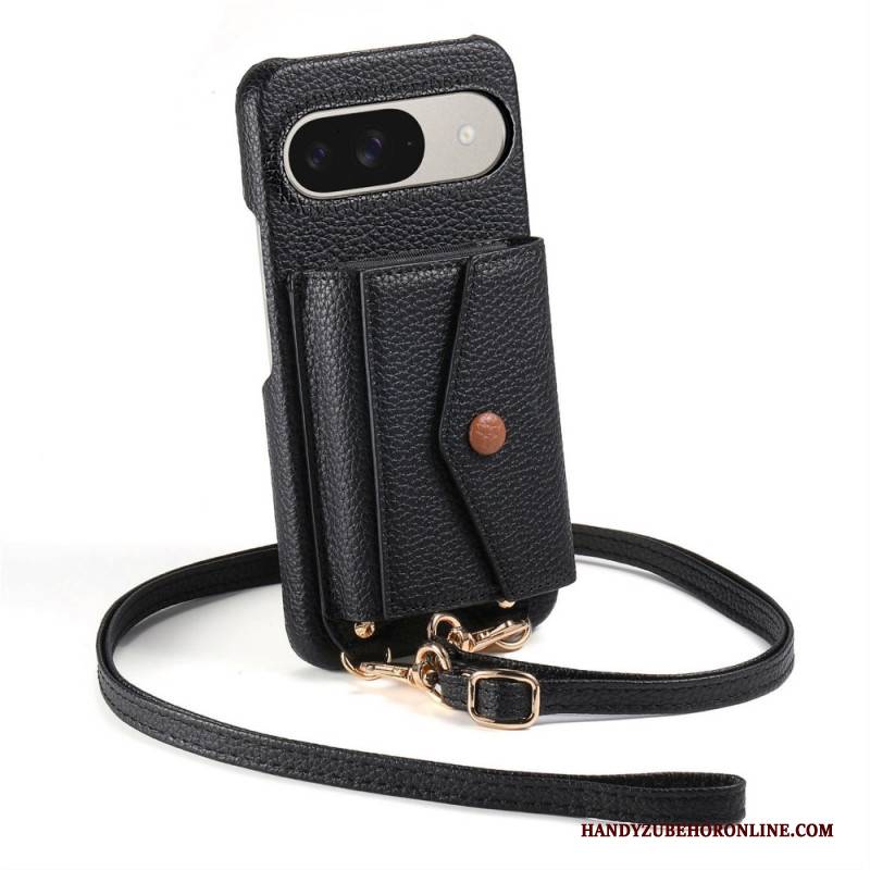 Hülle Für Google Pixel 10 / 10 Pro 9-spiegel-kartenhalter Und Schultergurt