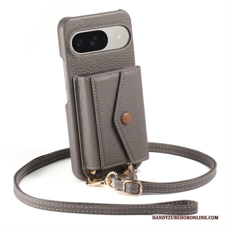 Hülle Für Google Pixel 10 / 10 Pro 9-spiegel-kartenhalter Und Schultergurt