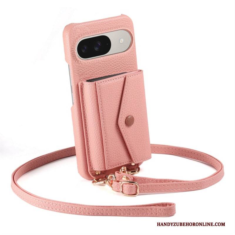 Hülle Für Google Pixel 10 / 10 Pro 9-spiegel-kartenhalter Und Schultergurt