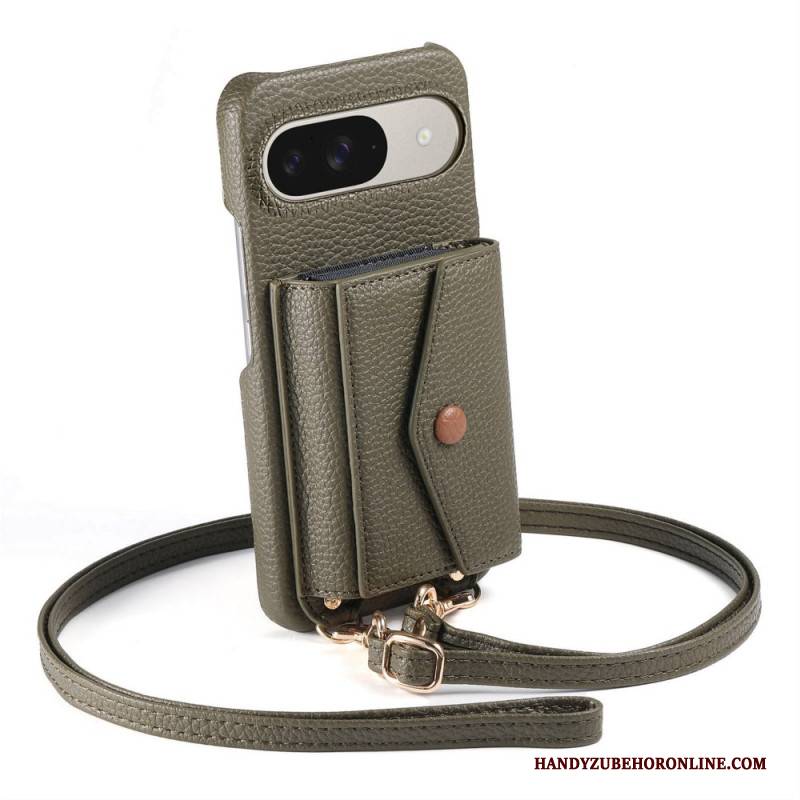 Hülle Für Google Pixel 10 / 10 Pro 9-spiegel-kartenhalter Und Schultergurt