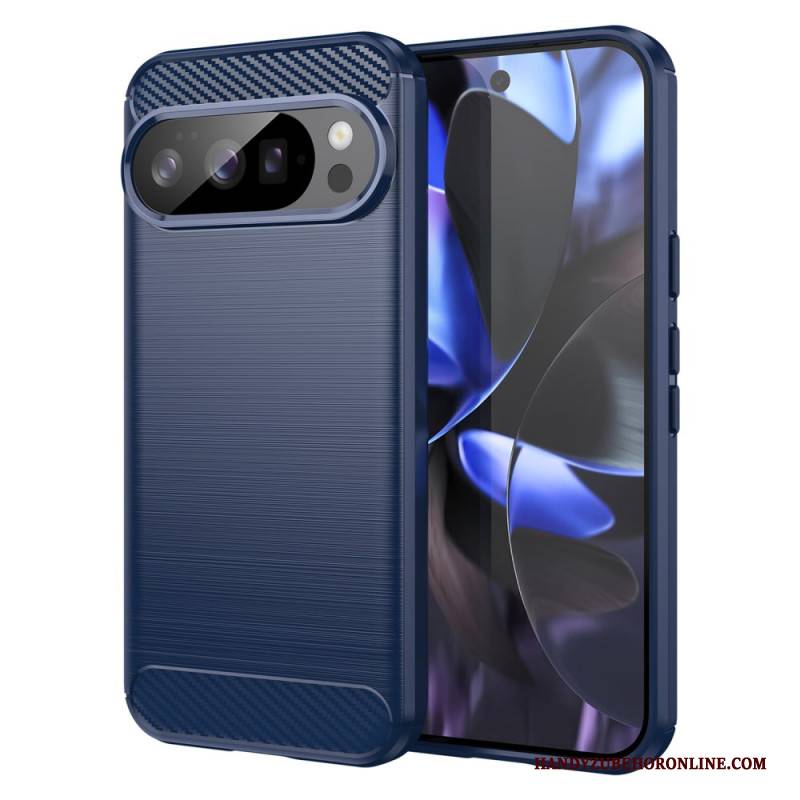 Hülle Für Google Pixel 10 / 10 Pro Gebürstete Kohlefaser