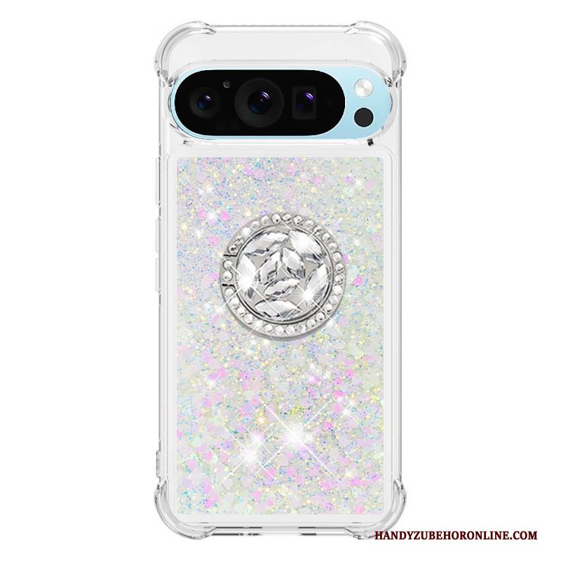 Hülle Für Google Pixel 10 / 10 Pro Glitzer Mit Ringhalter