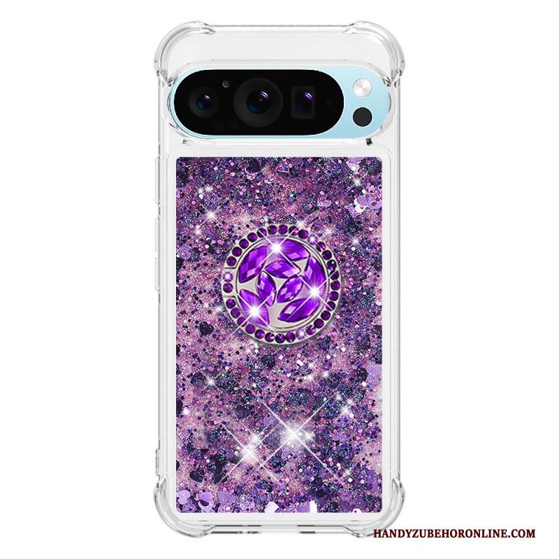 Hülle Für Google Pixel 10 / 10 Pro Glitzer Mit Ringhalter