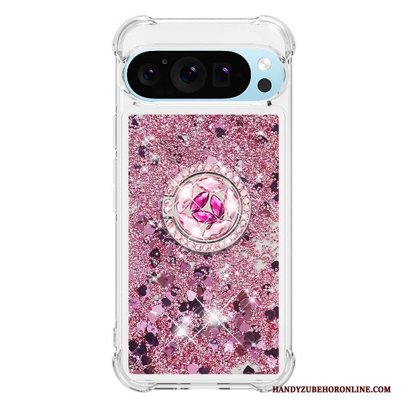 Hülle Für Google Pixel 10 / 10 Pro Glitzer Mit Ringhalter