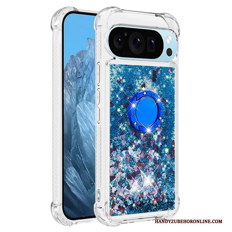 Hülle Für Google Pixel 10 / 10 Pro Glitzer Mit Ringhalter