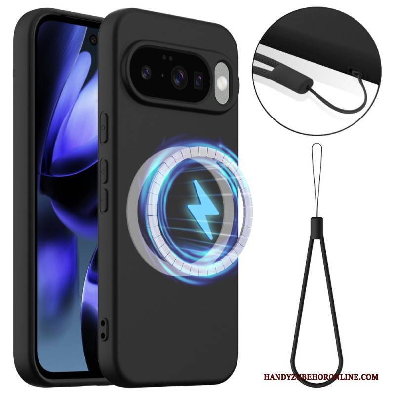 Hülle Für Google Pixel 10 / 10 Pro Magsafe-kompatibles Silikon-lanyard
