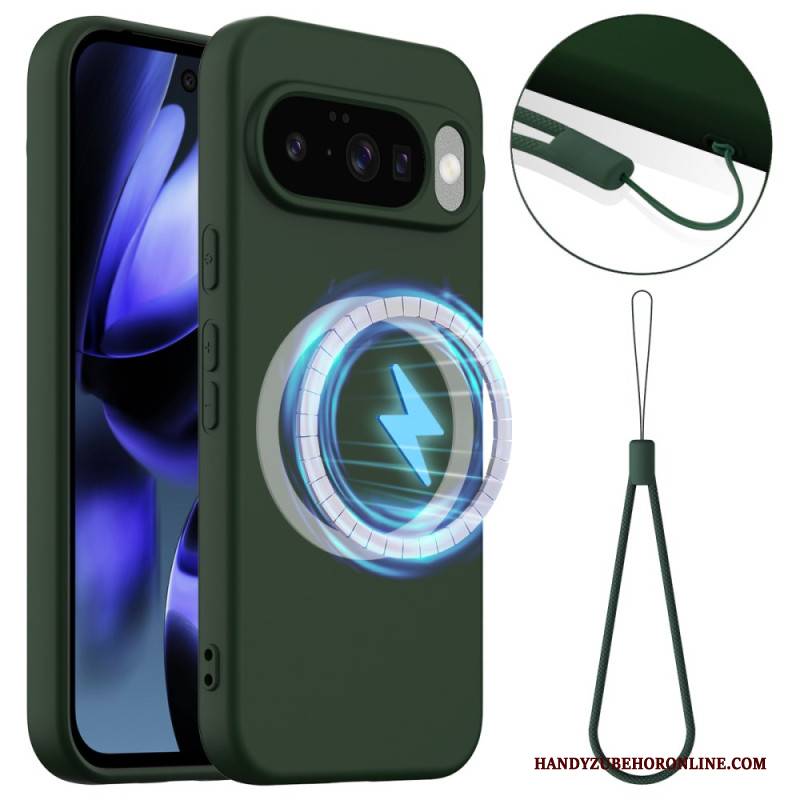 Hülle Für Google Pixel 10 / 10 Pro Magsafe-kompatibles Silikon-lanyard