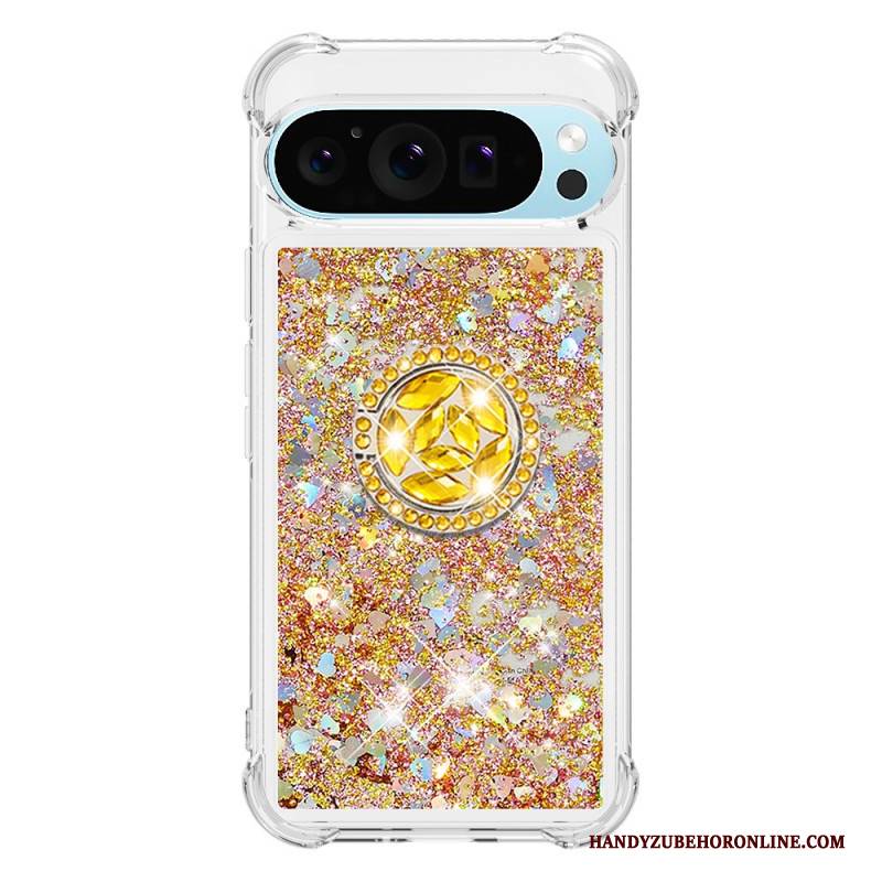 Hülle Für Google Pixel 10 Pro Xl Glitzer Mit Ringhalter