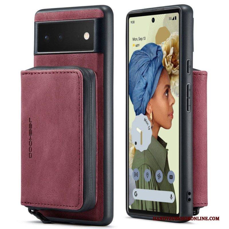 Hülle Für Google Pixel 7 Abnehmbarer Kartenhalter Von Jeehood