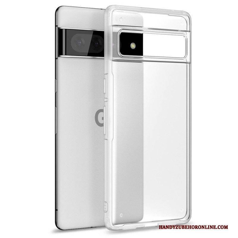 Hülle Für Google Pixel 7 Durchscheinende Silikonkanten