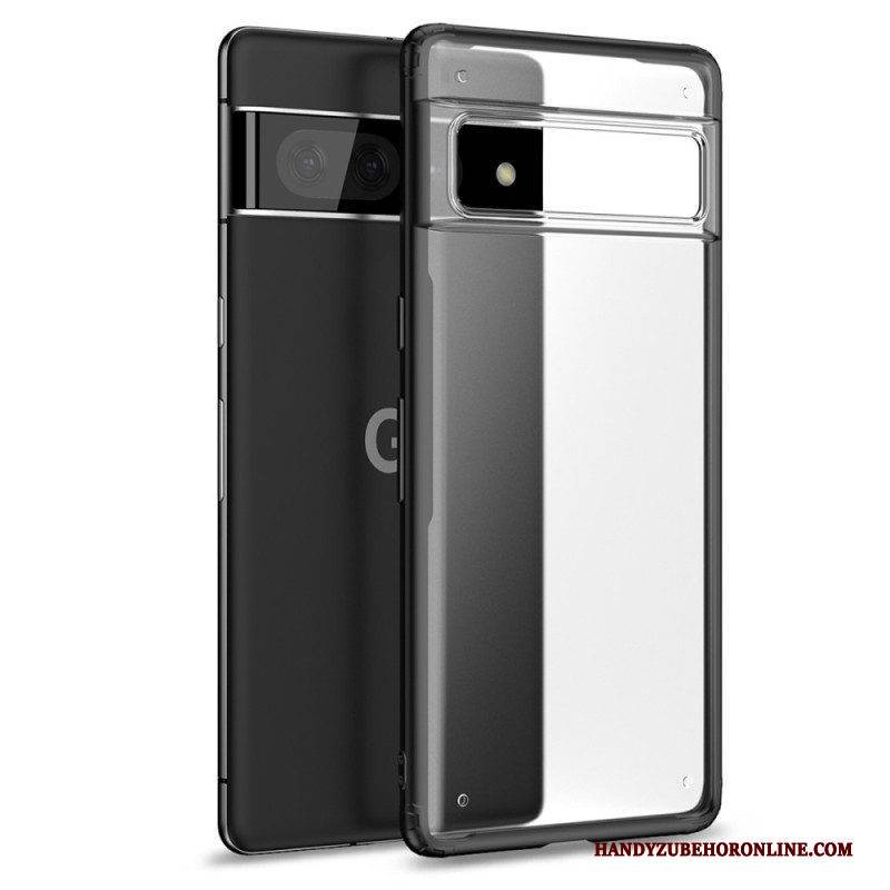 Hülle Für Google Pixel 7 Pro Durchscheinende Farbige Kanten