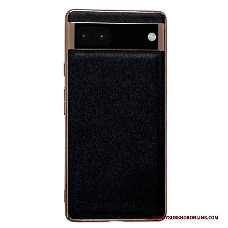 Hülle Für Google Pixel 7 Pro Eleganz Aus Echtem Leder