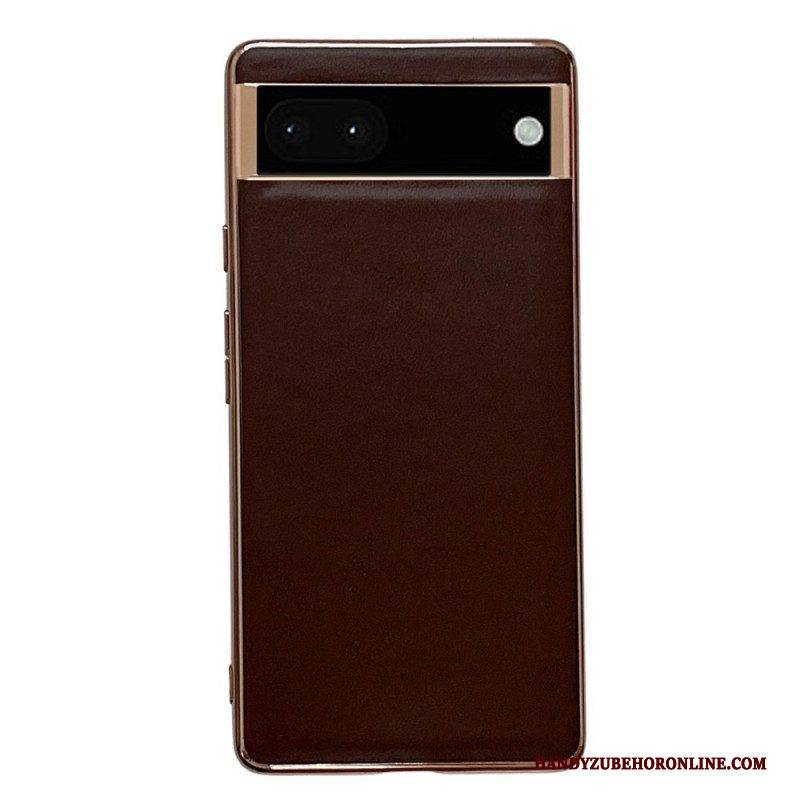 Hülle Für Google Pixel 7 Pro Eleganz Aus Echtem Leder