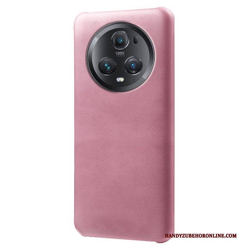 Hülle Für Honor Magic 5 Pro Ledereffekt