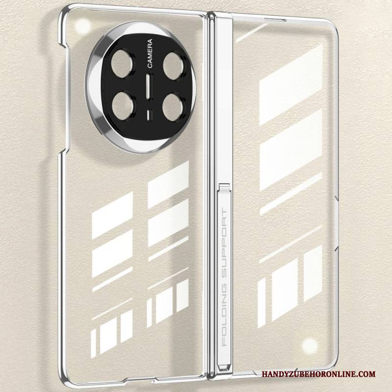 Hülle Für Huawei Mate X6 Transparent Mit Scharnier Und Gehärtetem Glas