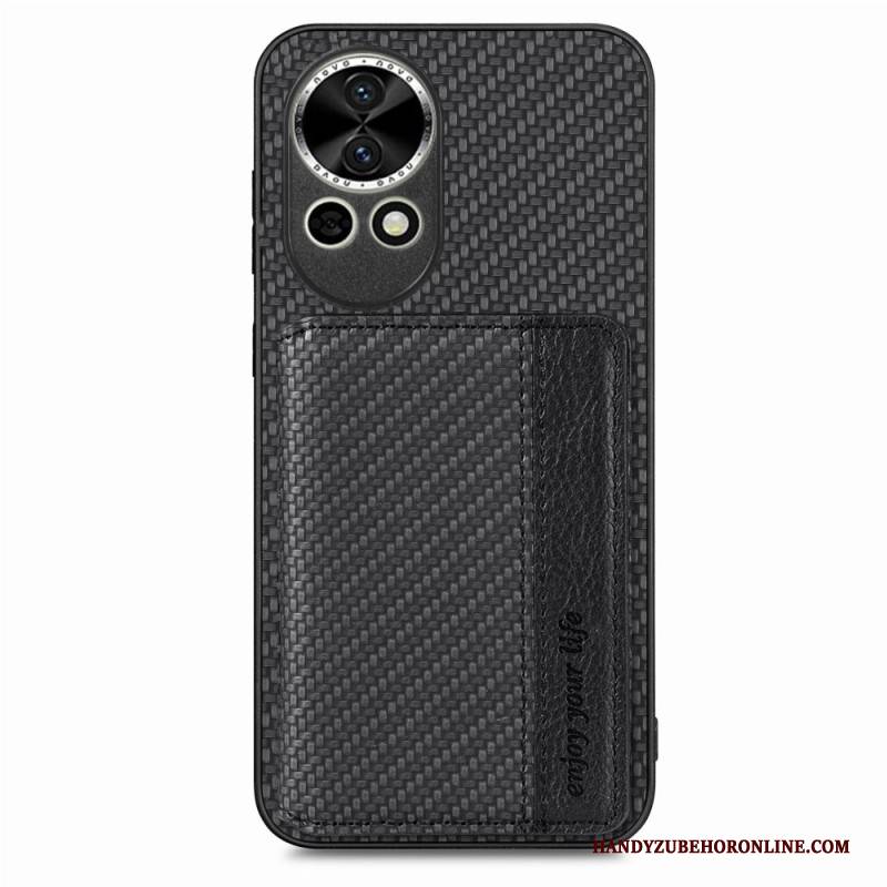 Hülle Für Huawei Nova 13 Carbonfaser-kartenhalter