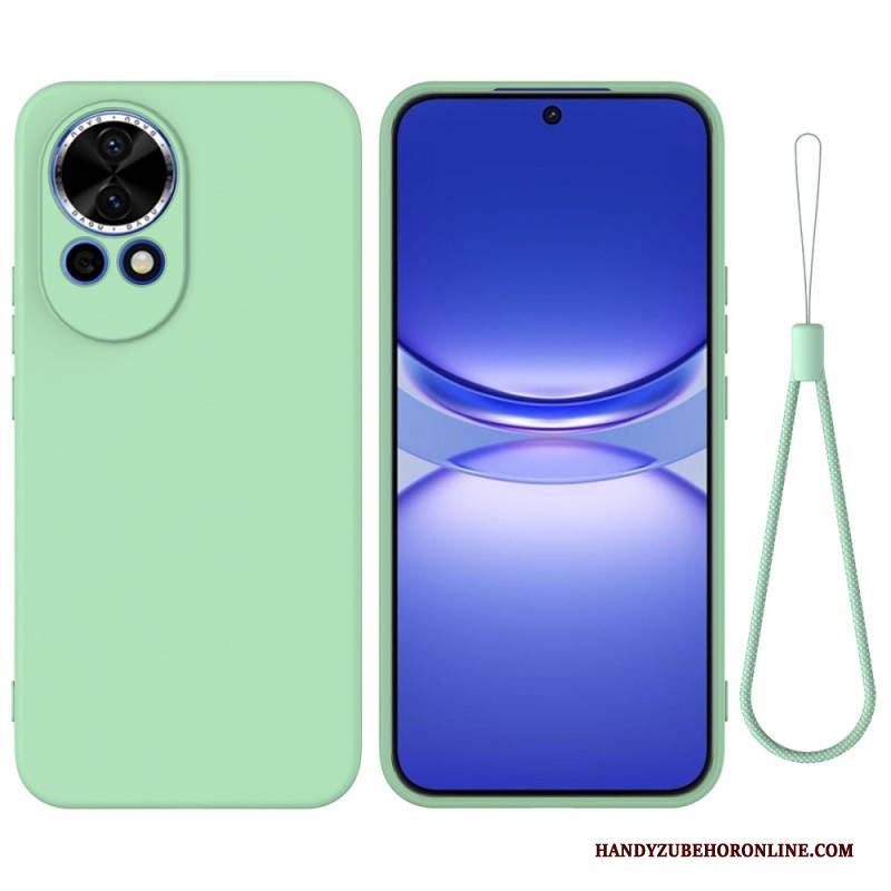 Hülle Für Huawei Nova 13 Flüssigsilikon-lanyard