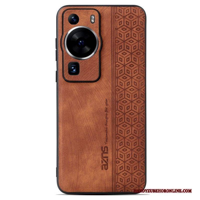 Hülle Für Huawei P60 Pro Azns Ledereffekt