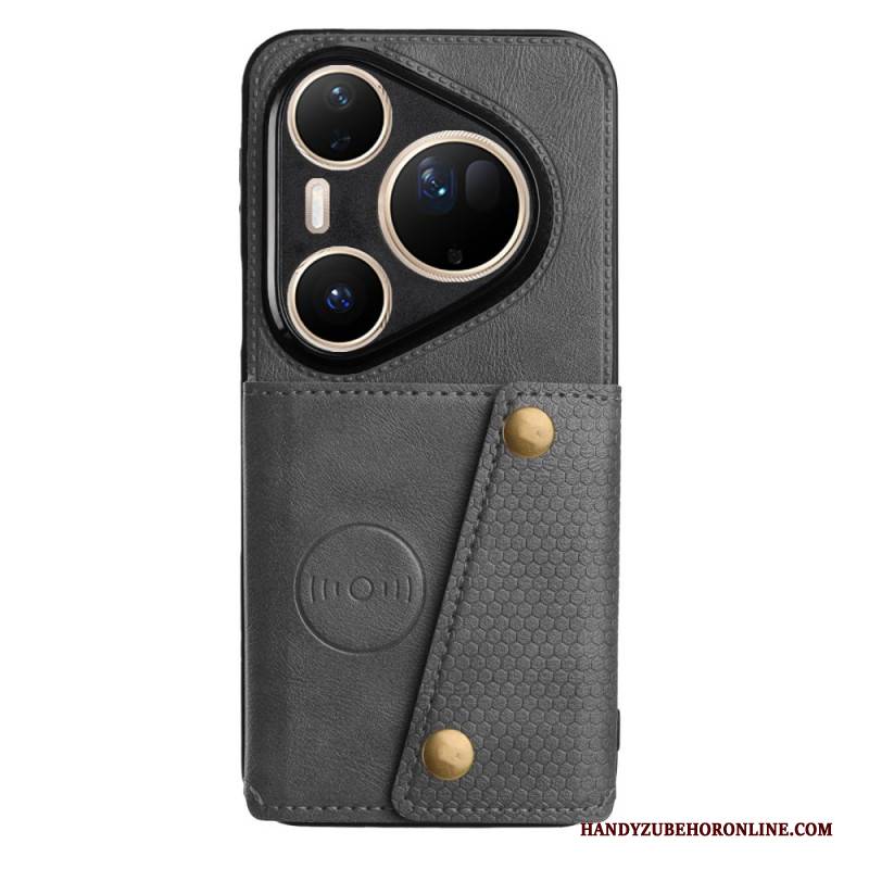 Hülle Für Huawei Pura 80 Ultra Kartenhalter In Lederoptik