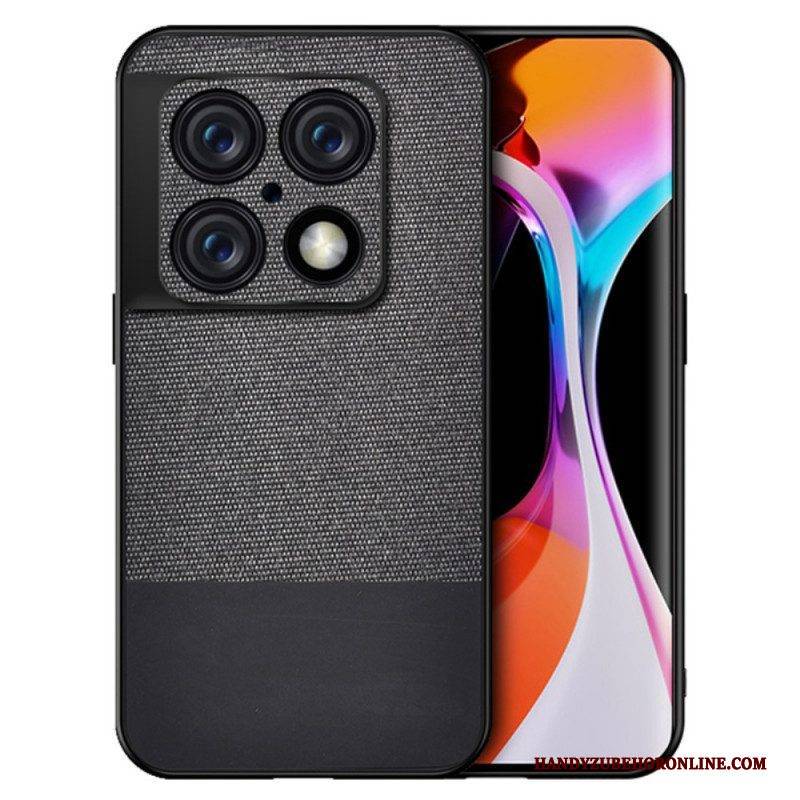 Hülle Für OnePlus 10 Pro 5G Bitexturiertes Kunstleder