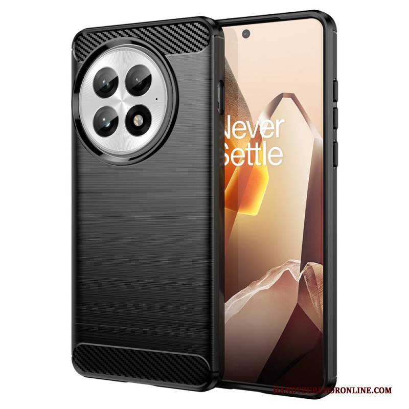 Hülle Für Oneplus 13 Gebürstete Kohlefaser
