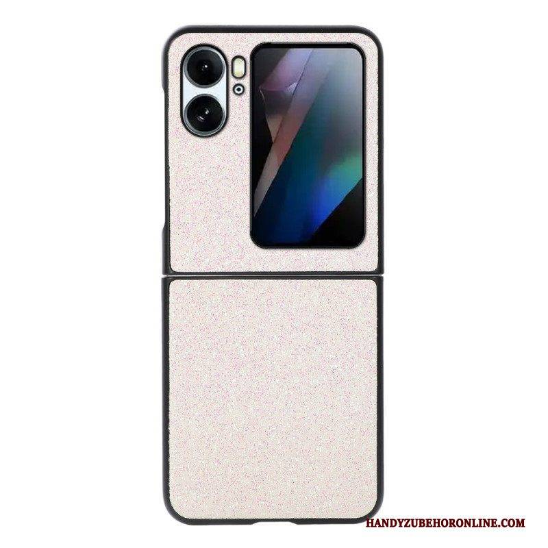 Hülle Für Oppo Find N2 Flip Flip Case Pailletten Aus Kunstleder