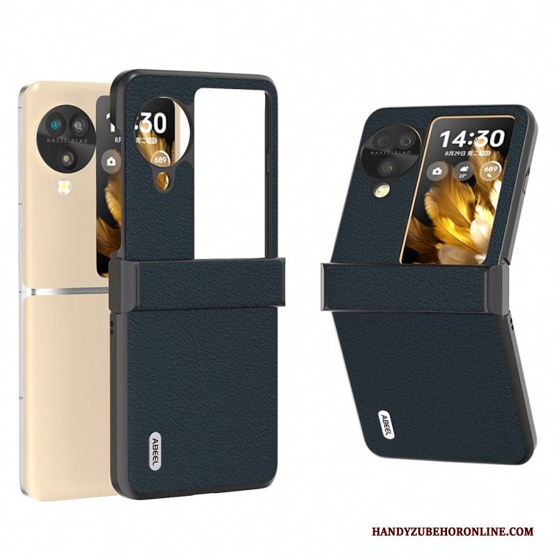 Hülle Für Oppo Find N3 Flip Strukturiertes Leder Abeel