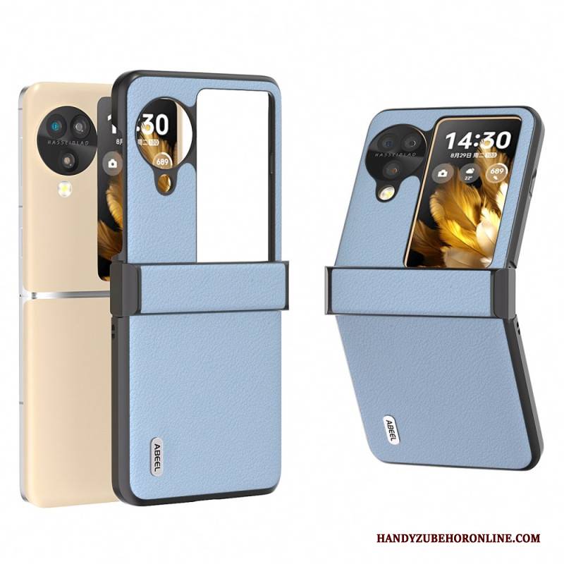 Hülle Für Oppo Find N3 Flip Strukturiertes Leder Abeel