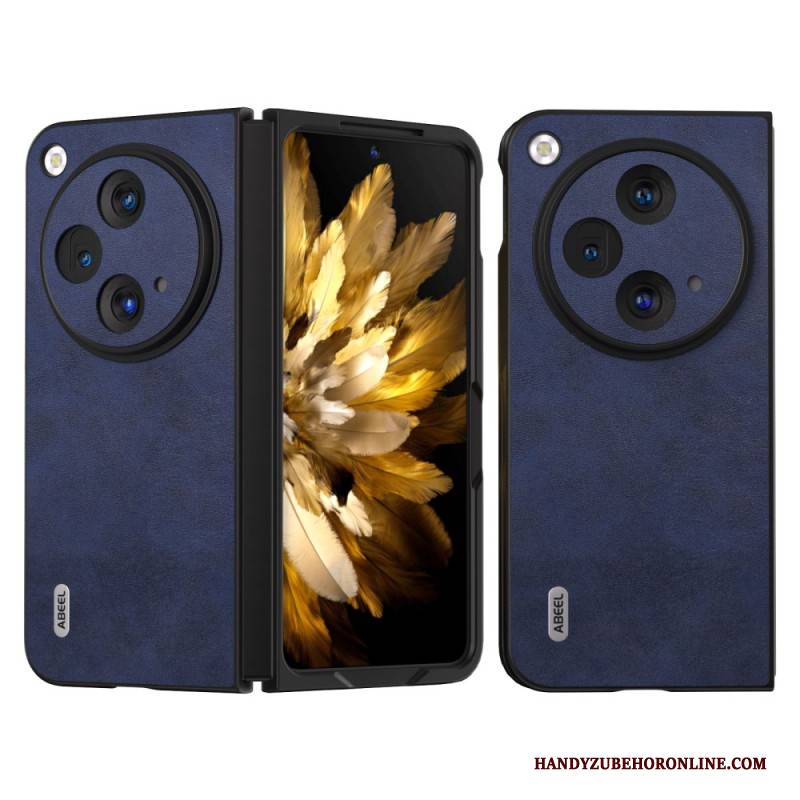 Hülle Für Oppo Find N3 Mattes Kunstleder Abeel