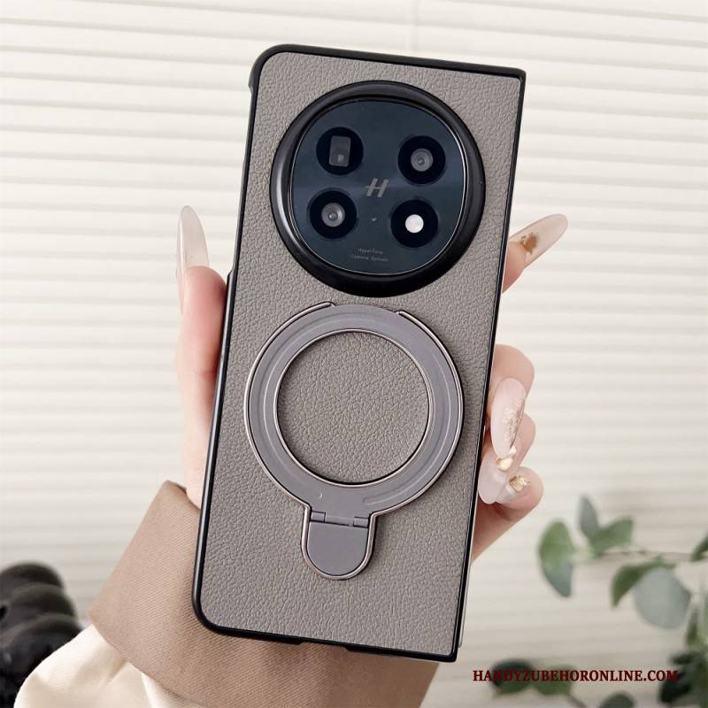 Hülle Für Oppo Find N5 Ringhalter Aus Kunstleder