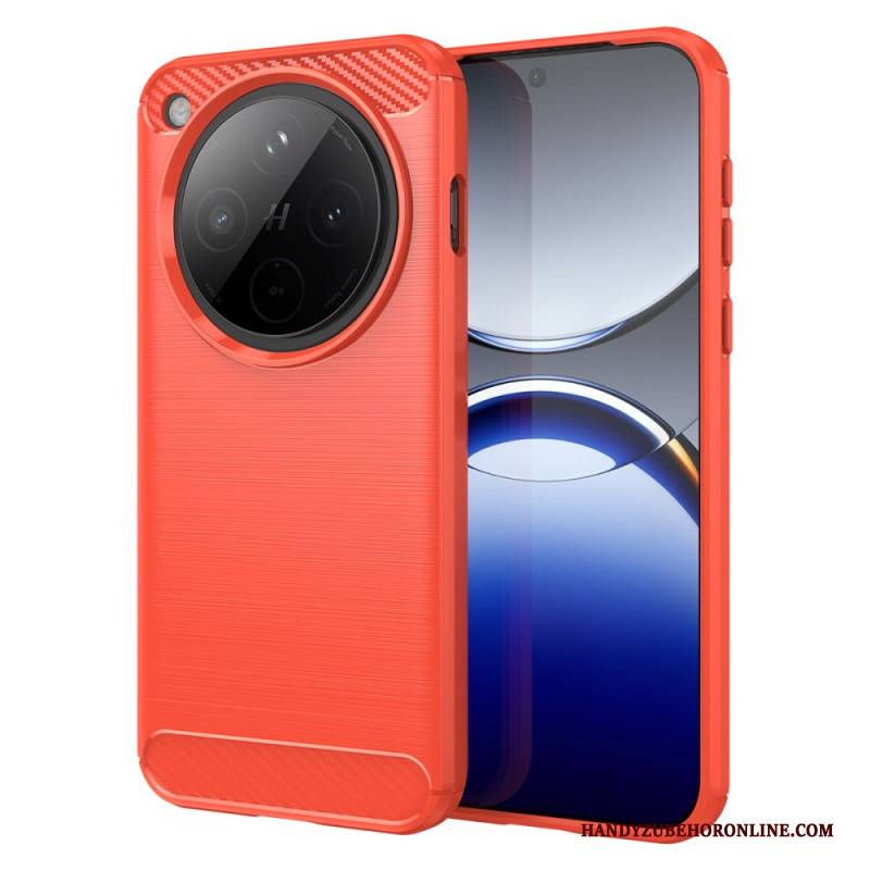 Hülle Für Oppo Find X8 Gebürstete Kohlefaser