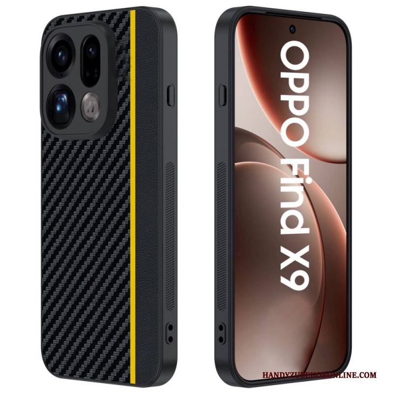 Hülle Für Oppo Find X9 5g Carbonfaser-textur