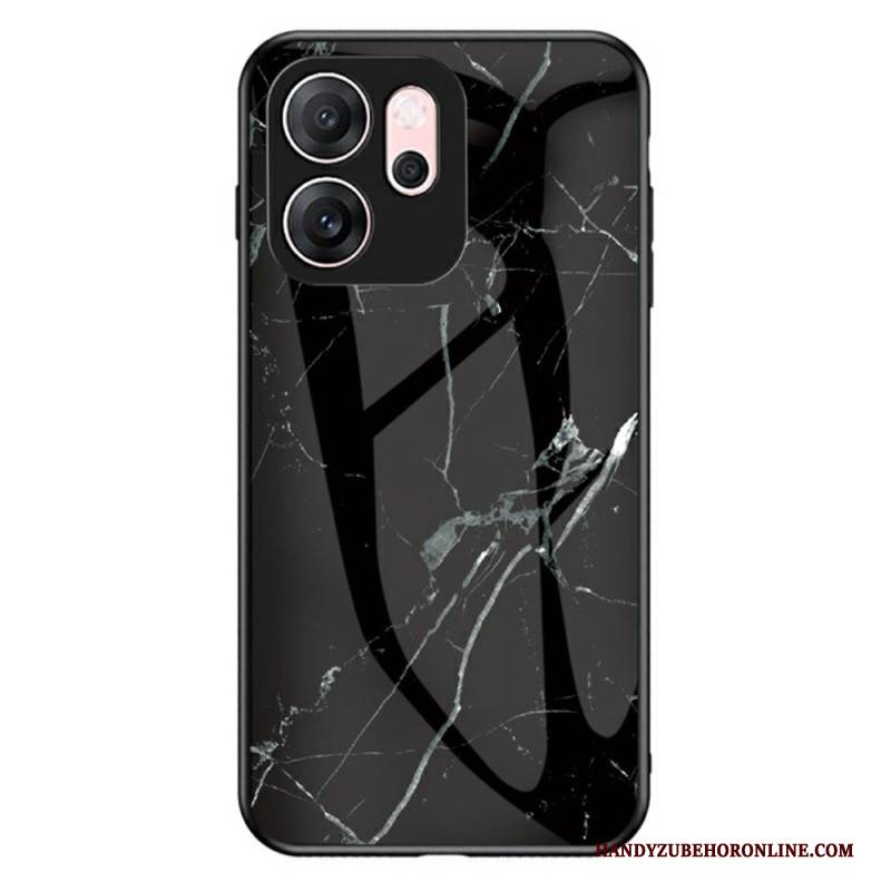 Hülle Für Oppo Reno 14f 5g Gehärtetes Glas In Marmoroptik