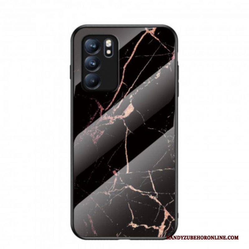 Hülle Für Oppo Reno 6 5G Premium-farben Aus Gehärtetem Glas