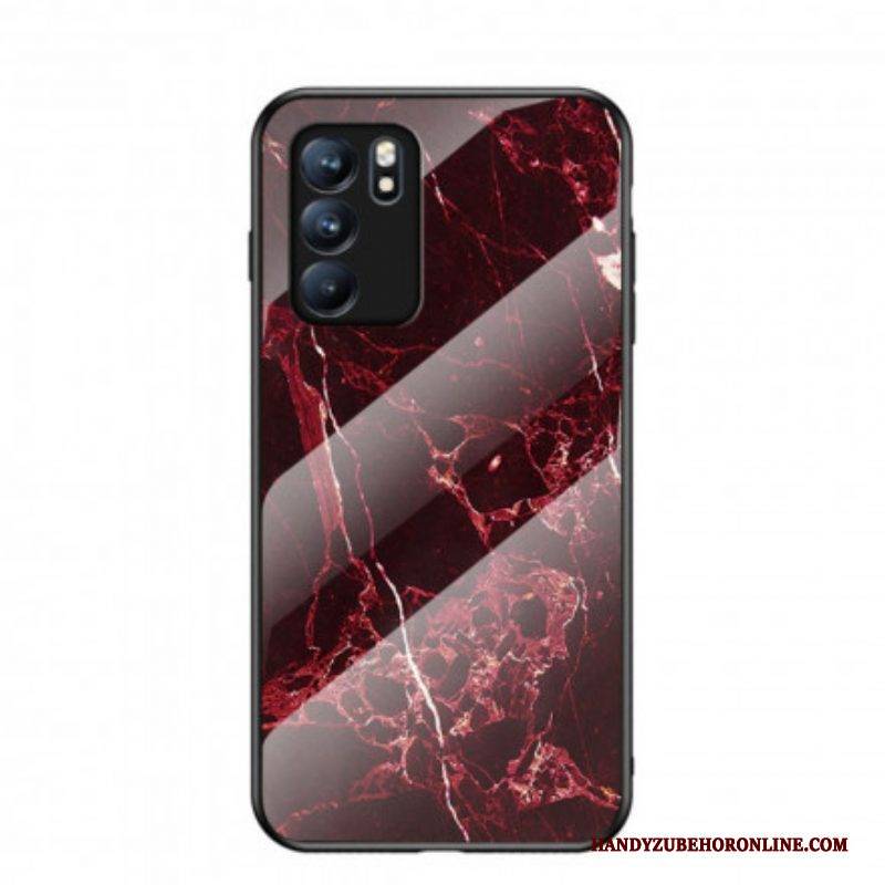 Hülle Für Oppo Reno 6 5G Premium-farben Aus Gehärtetem Glas