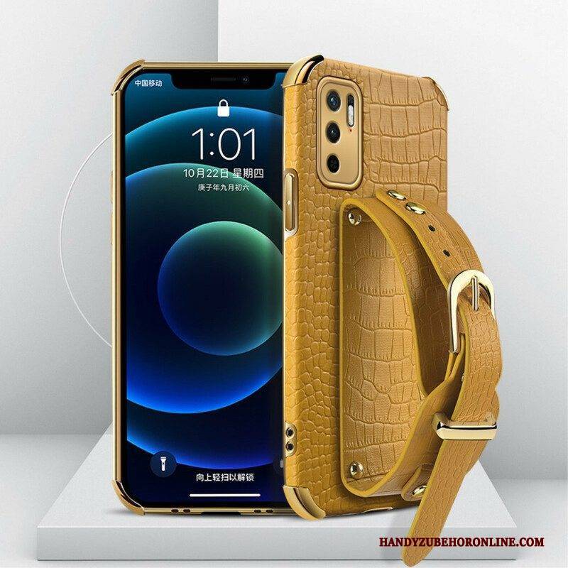 Hülle Für Poco M3 Pro 5G Kroko-armband