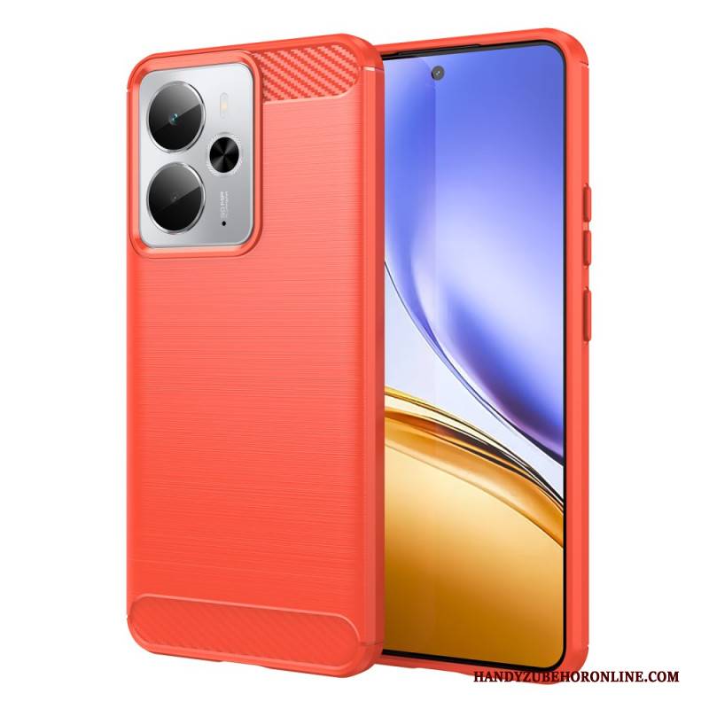Hülle Für Realme 14t 5g Gebürstete Kohlefaser