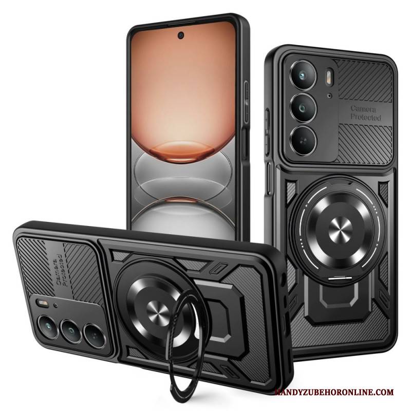 Hülle Für Realme 14x 5g Magnetisch Mit Drehbarem Ständer