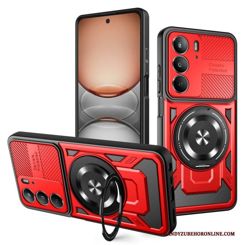 Hülle Für Realme 14x 5g Magnetisch Mit Drehbarem Ständer