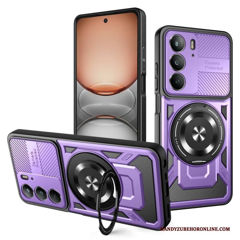 Hülle Für Realme 14x 5g Magnetisch Mit Drehbarem Ständer