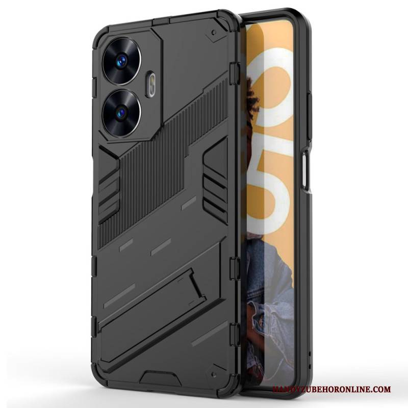 Hülle Für Realme C55 Abnehmbarer Zweifach Verstellbarer Freisprechständer