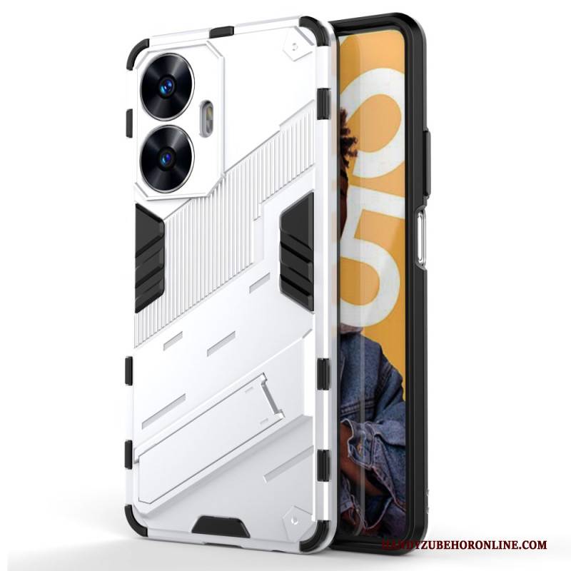 Hülle Für Realme C55 Abnehmbarer Zweifach Verstellbarer Freisprechständer