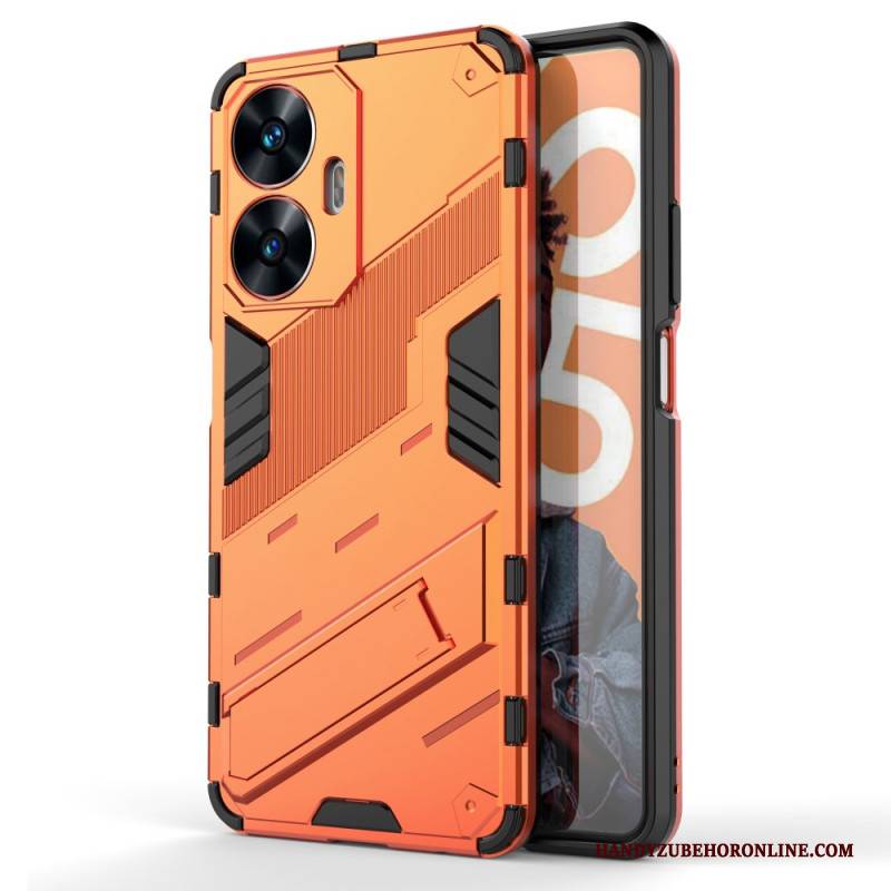 Hülle Für Realme C55 Abnehmbarer Zweifach Verstellbarer Freisprechständer