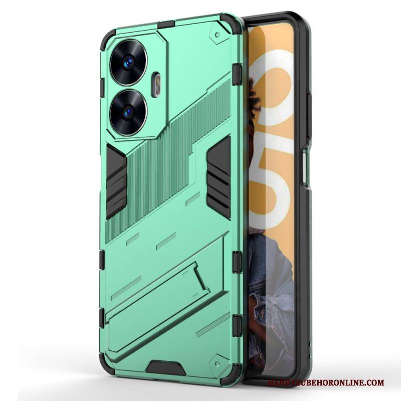 Hülle Für Realme C55 Abnehmbarer Zweifach Verstellbarer Freisprechständer