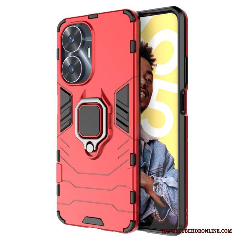 Hülle Für Realme C55 Robuste Ringhalterung