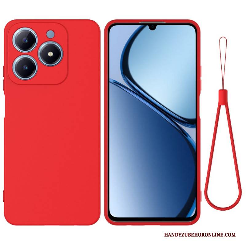 Hülle Für Realme C61 Flüssigsilikon-band