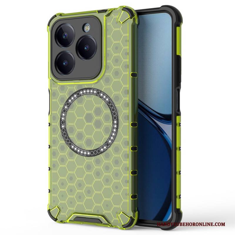 Hülle Für Realme C61 Magnetische Wabenstruktur