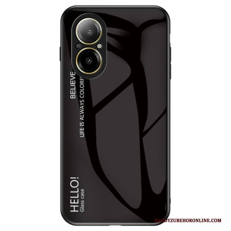 Hülle Für Realme C67 Gehärtetes Glas