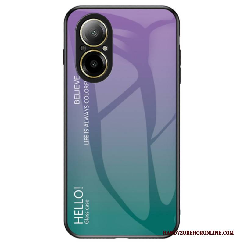 Hülle Für Realme C67 Gehärtetes Glas